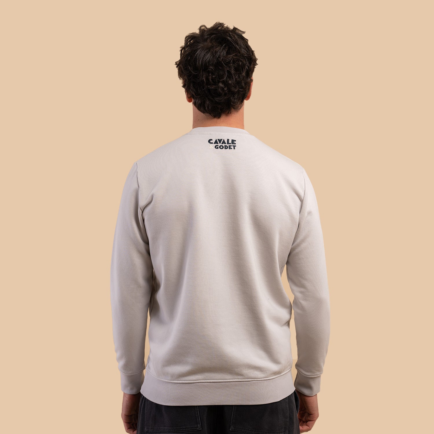 Sweat coeur gris