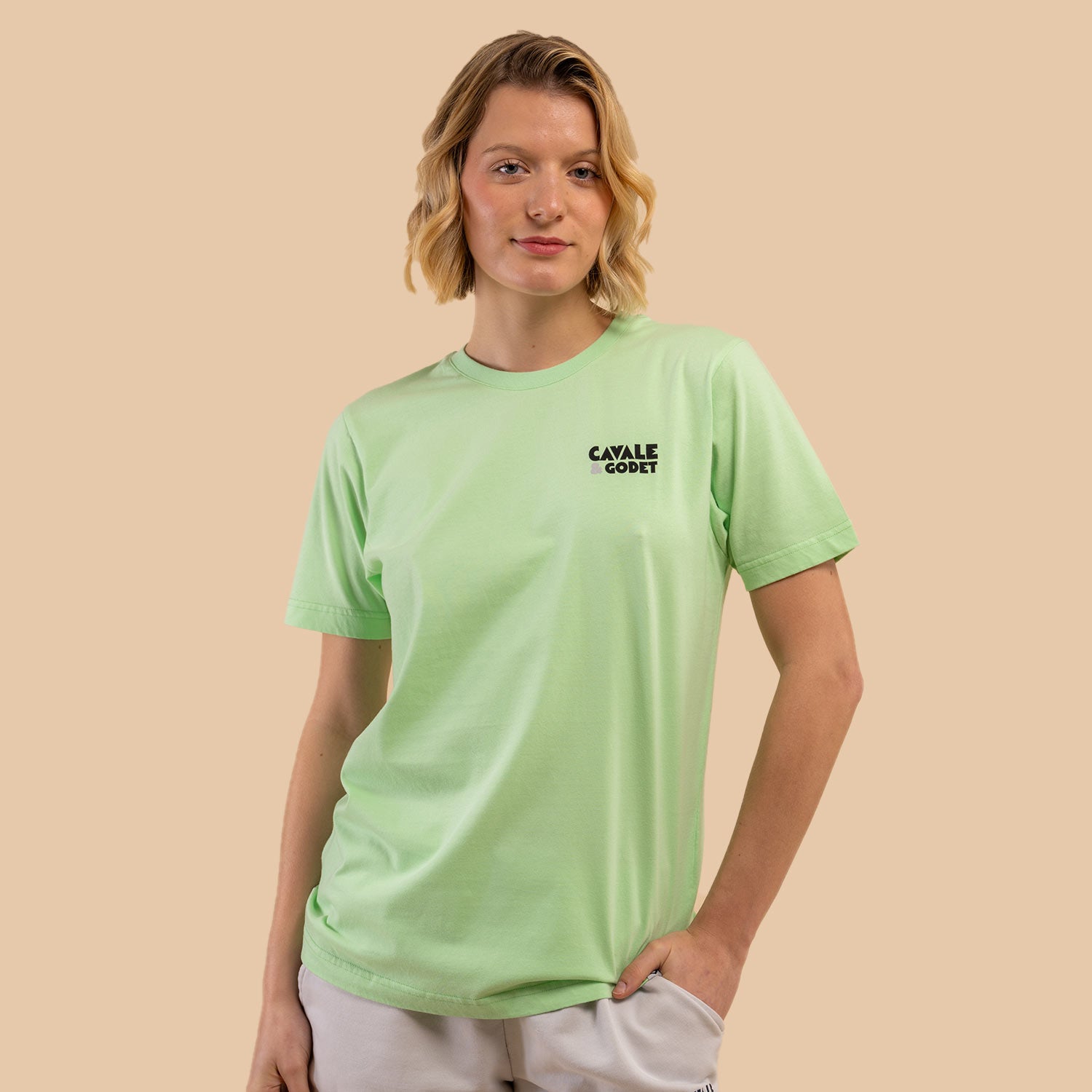T-shirt regular "Amour du Run" vert