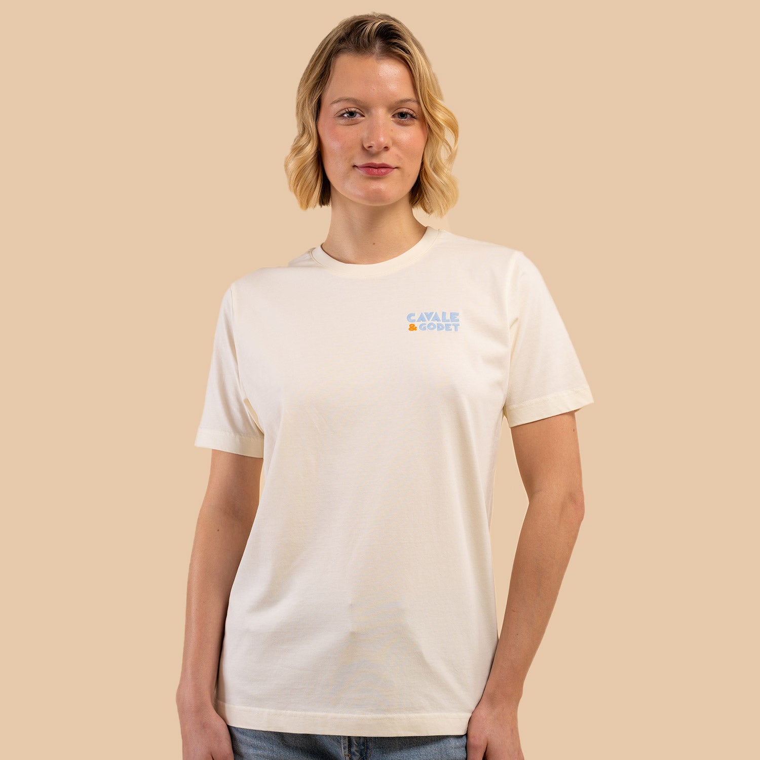 T-shirt regular blanc