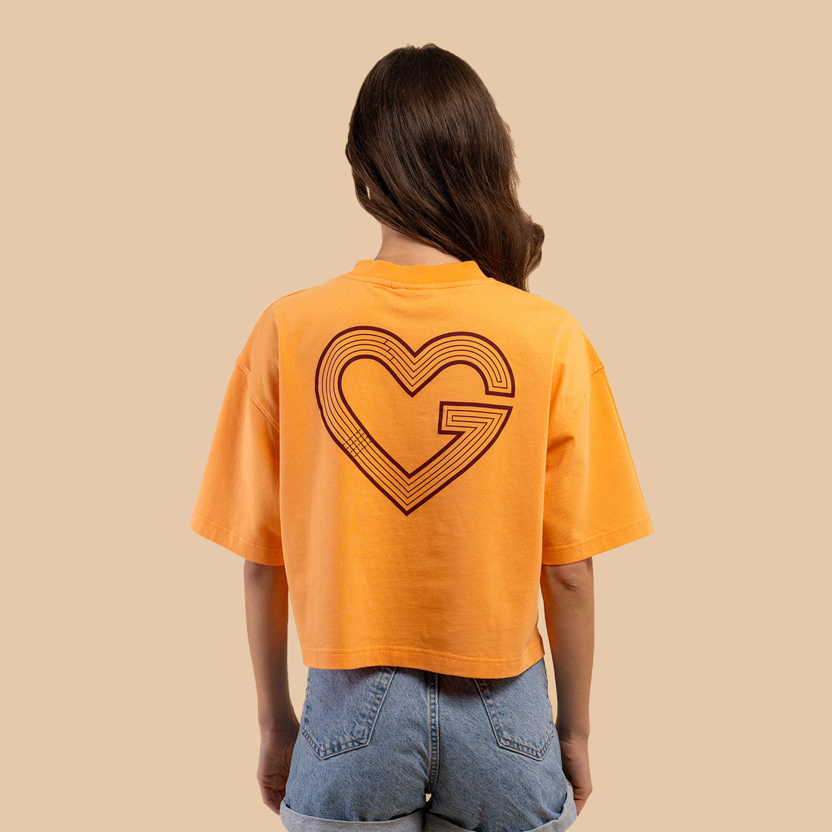 Crop top cœur