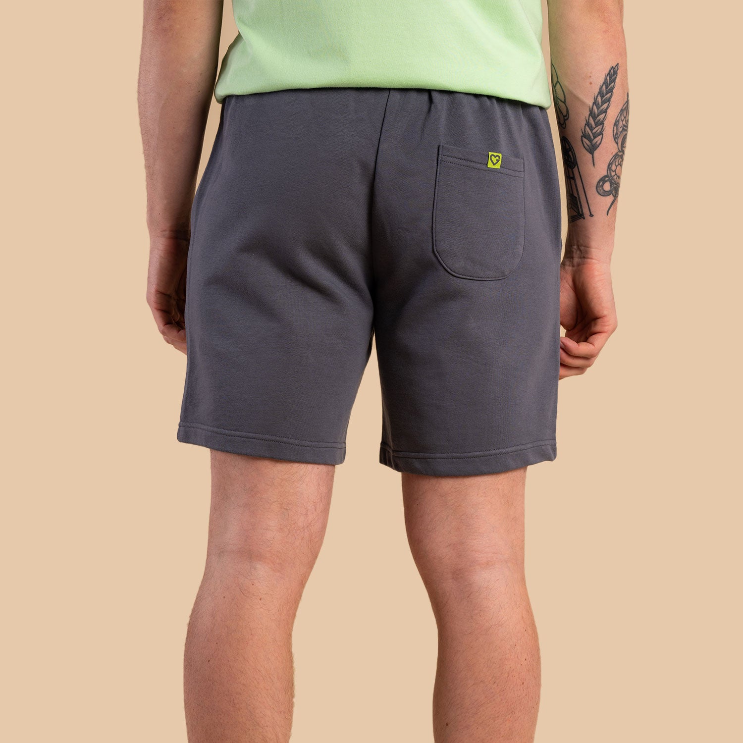 Short gris homme 