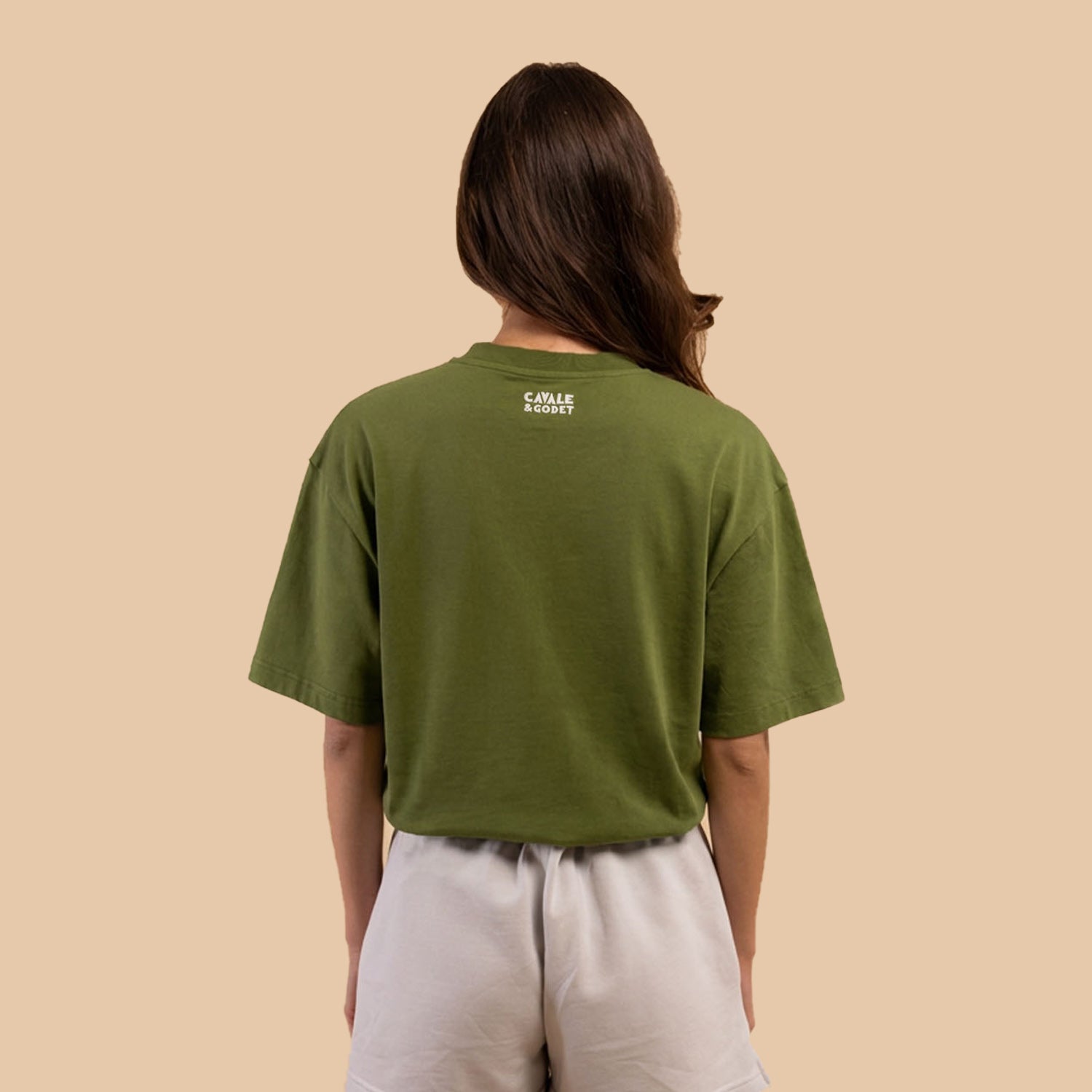 T-shirt loose coeur