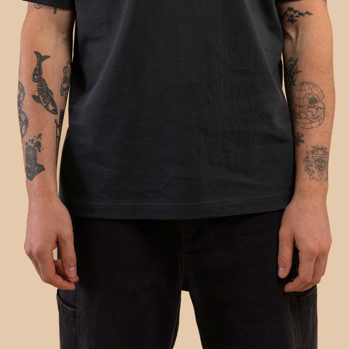 T-shirt loose cœur
