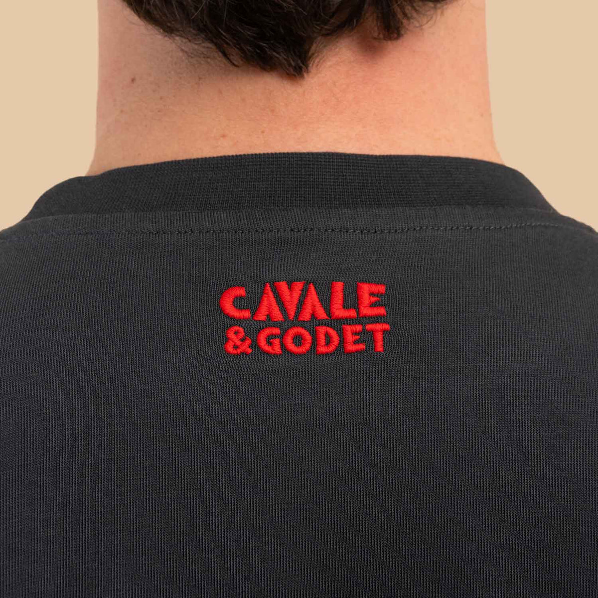 T-shirt loose cœur