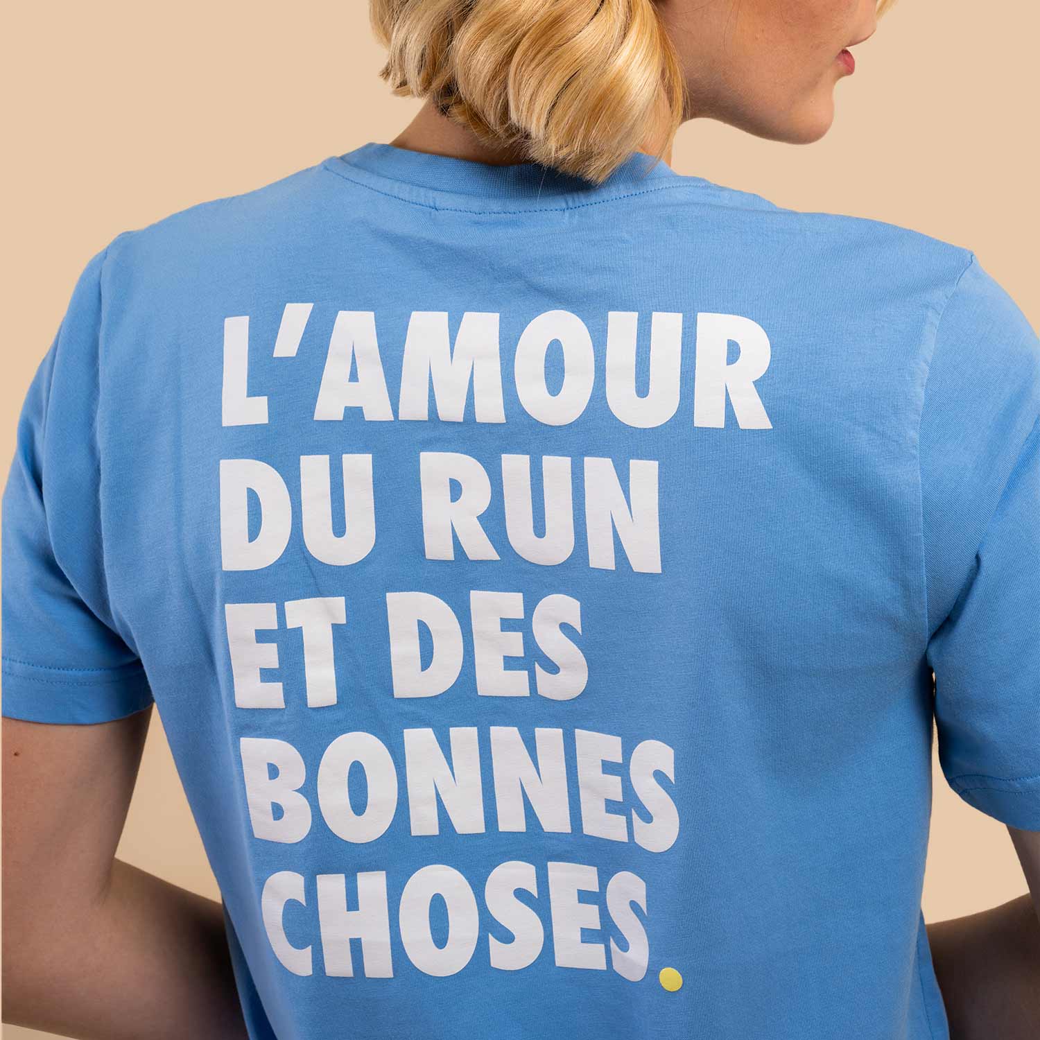 T-shirt regular "Amour du Run" bleu