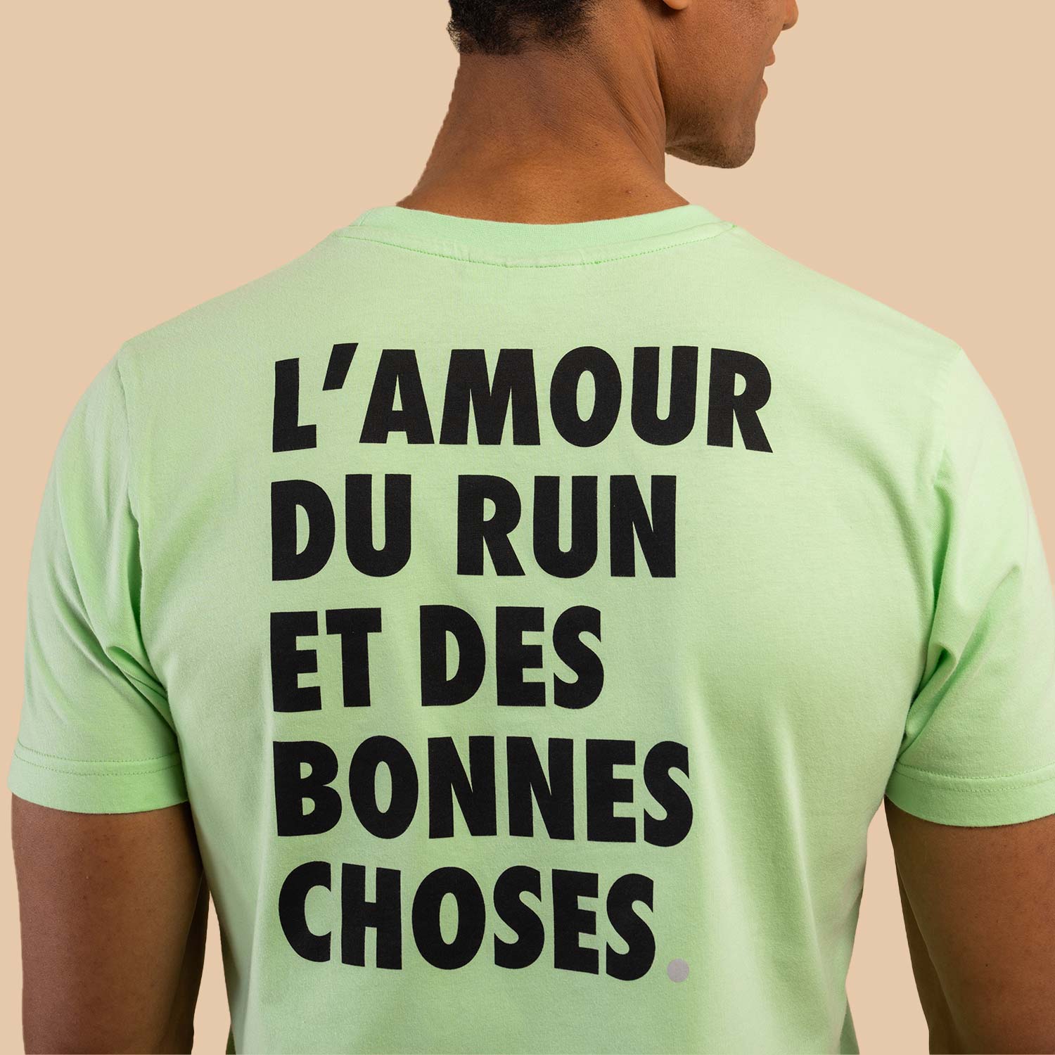 T-shirt regular "Amour du Run" vert