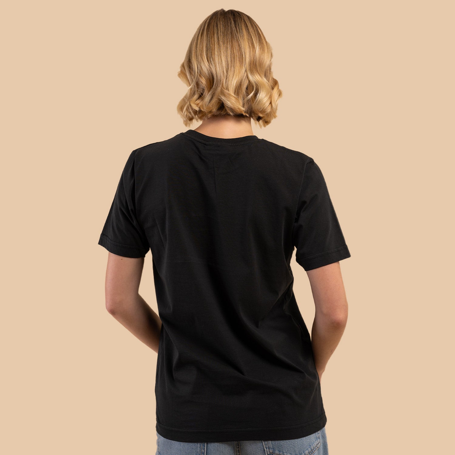 T-shirt regular noir