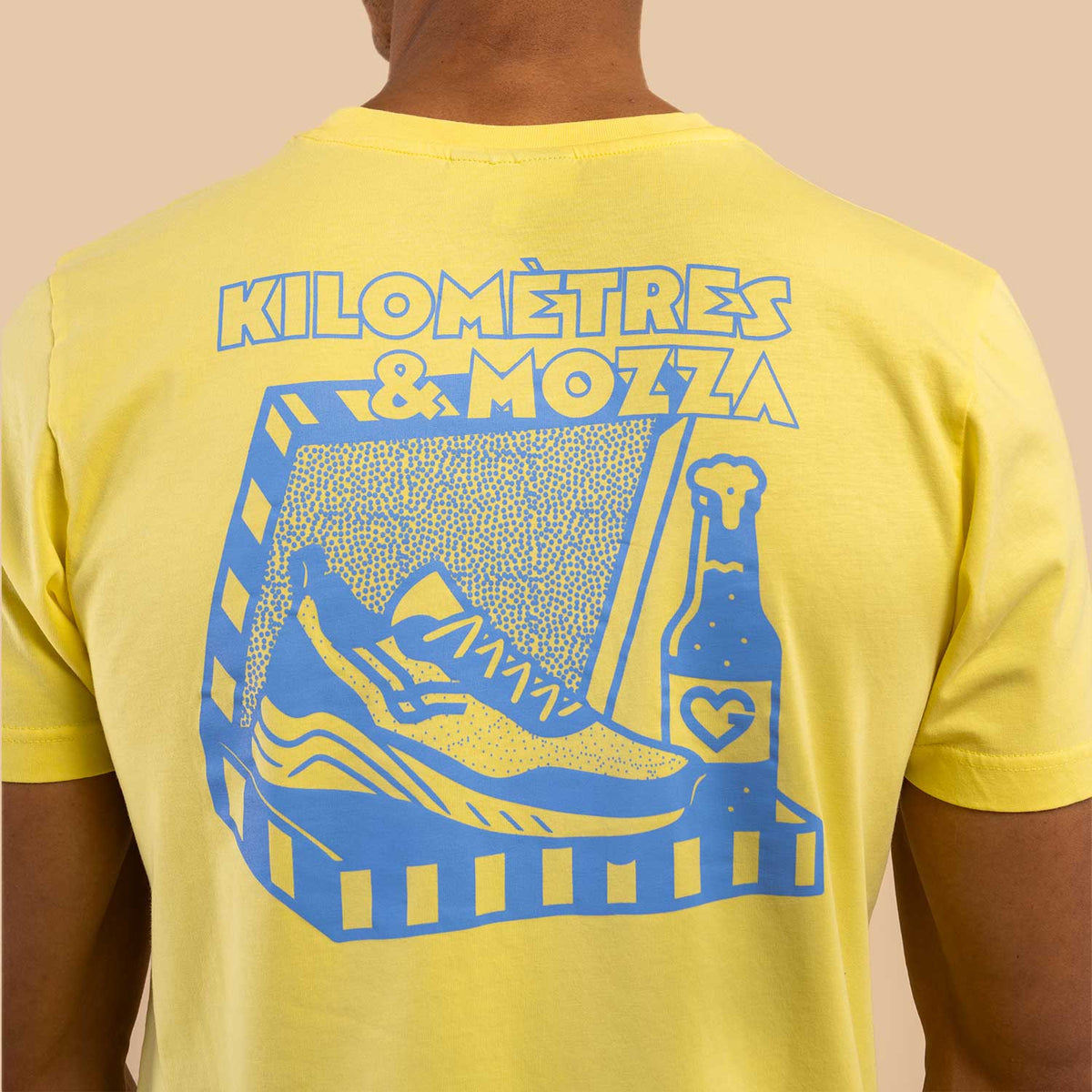 T-shirt regular "Km & Mozza"