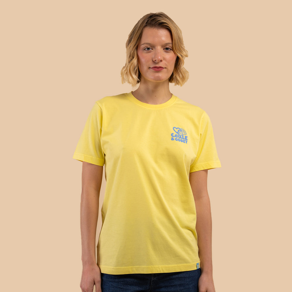 T-shirt regular "Km & Mozza"