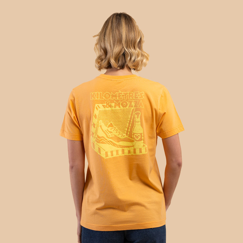 T-shirt regular "Km & Mozza"